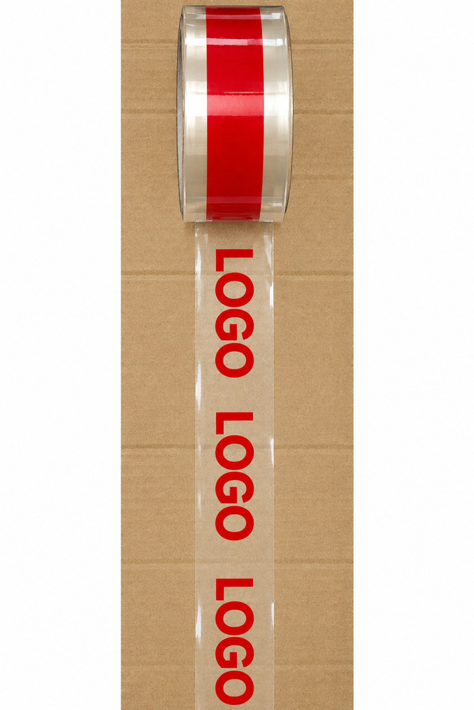 Tape With Single Colour Logo Print