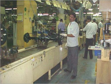 ऐक्सेल असेंबली कन्वेयर ऑटोमेशन