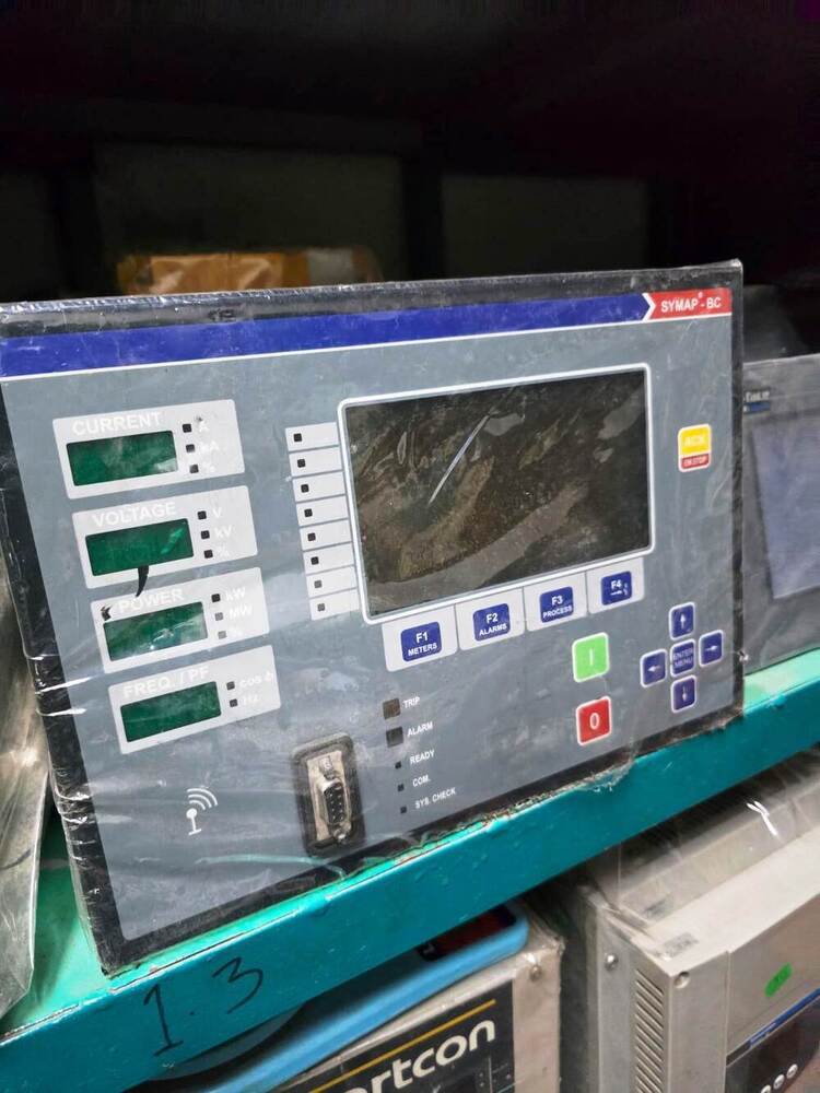 Symap Bc Marine Motor Generator Protection Relay Controller Unit Panel - Mounting Type: Heavy-Duty Flush Panel-Mount Industrial Housing Designed To Withstand Extreme Engine Room Vibration And Ambient Temperature Swings