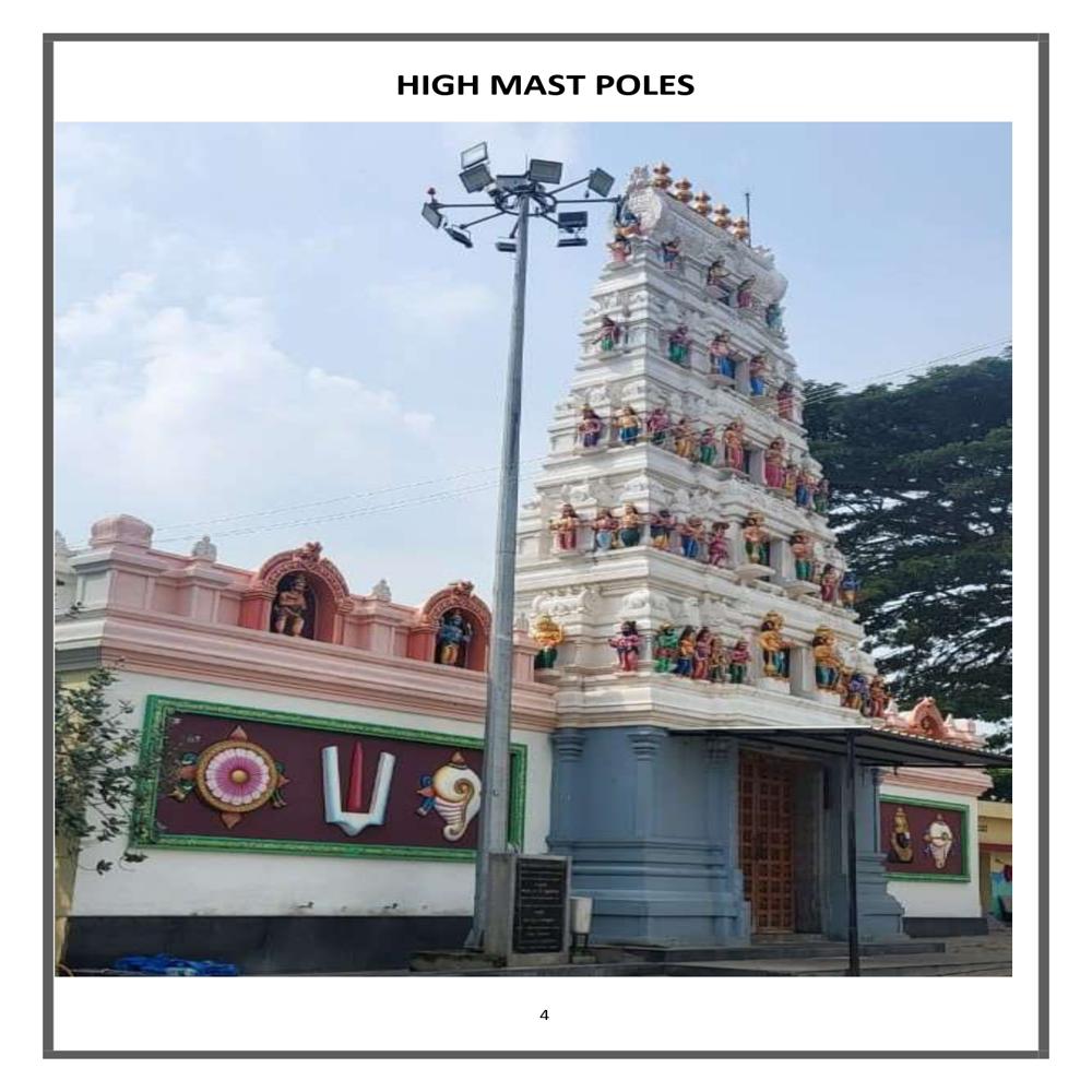 Octagonal Pole - Color: Silver