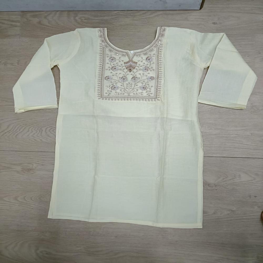 Ivory Elegance Embroidered Kurta Set
