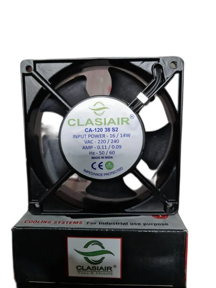 Panel Cooling Fan - Blade Diameter: Standard Centimeter (Cm)