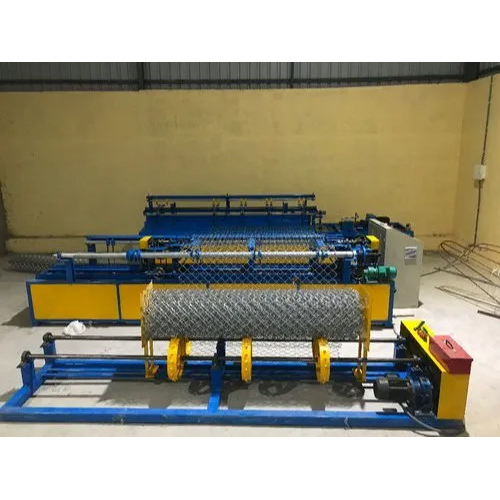 Heavy Galvanized Chain Link Fencing Machine