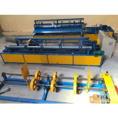 2 Feet Fully Automatic Chain Link Fencing Making Machine