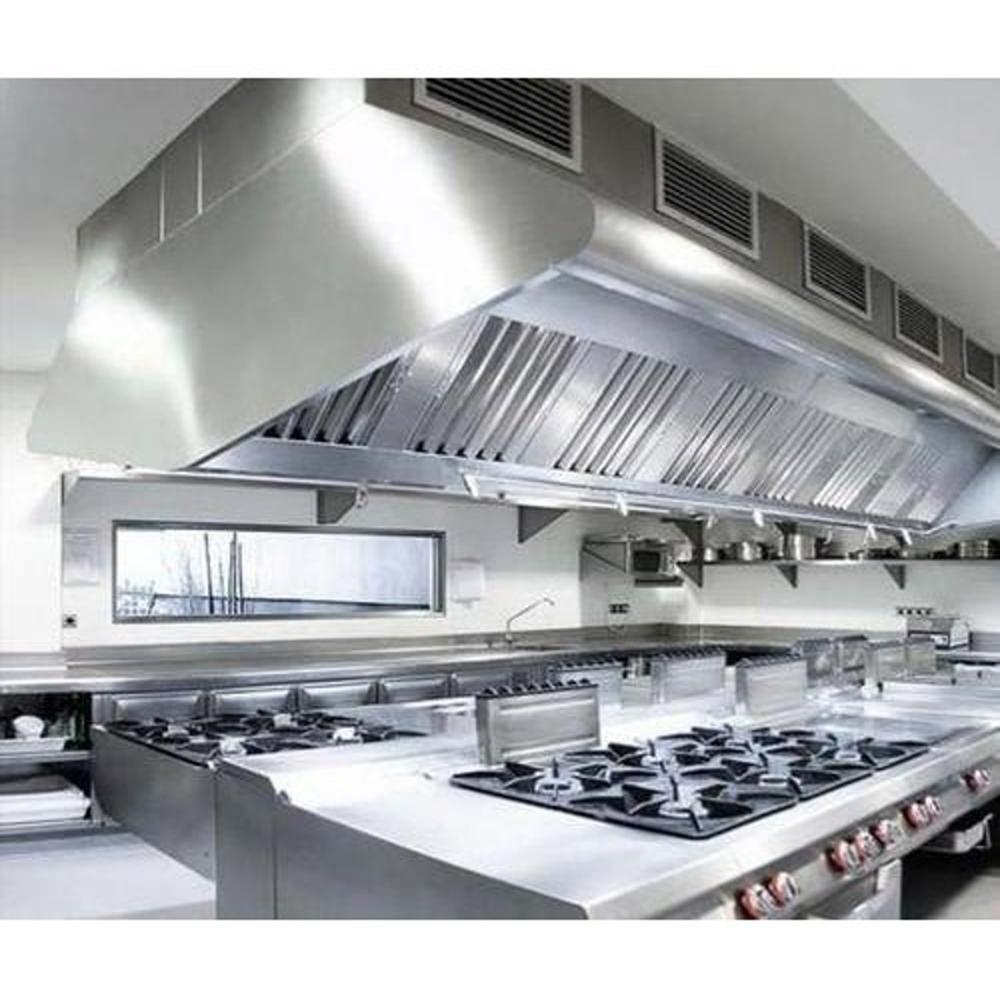 Commercial Kitchen Chimney - Exhaust Capacity: 1200 Cubic Meter Per Hour (m3/h)