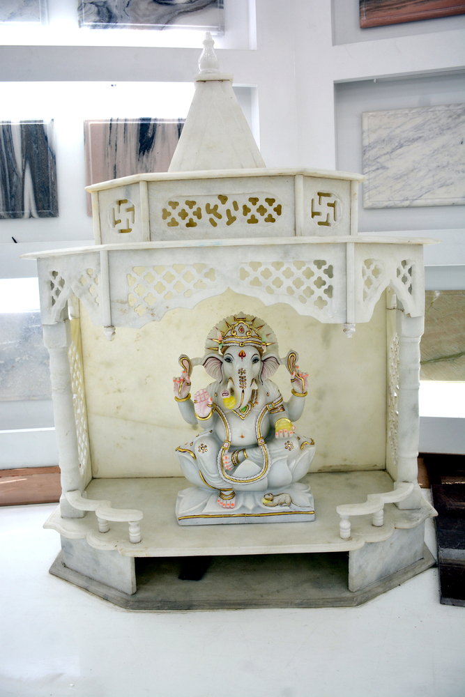 Marble Temples And God Figures