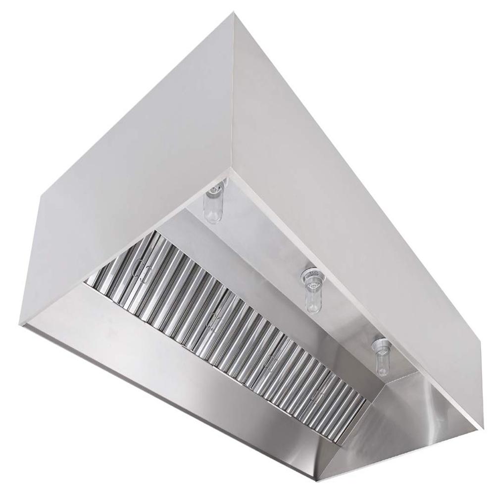 Kitchen Exhaust Hoods - Exhaust Capacity: 1200 Cubic Meter Per Hour (M3/H)