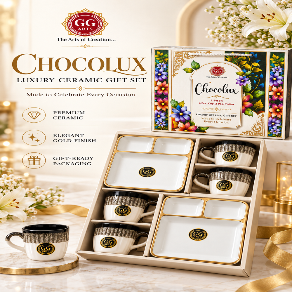 Tea Cup Set - Ceramic Type: Fine Ceramic