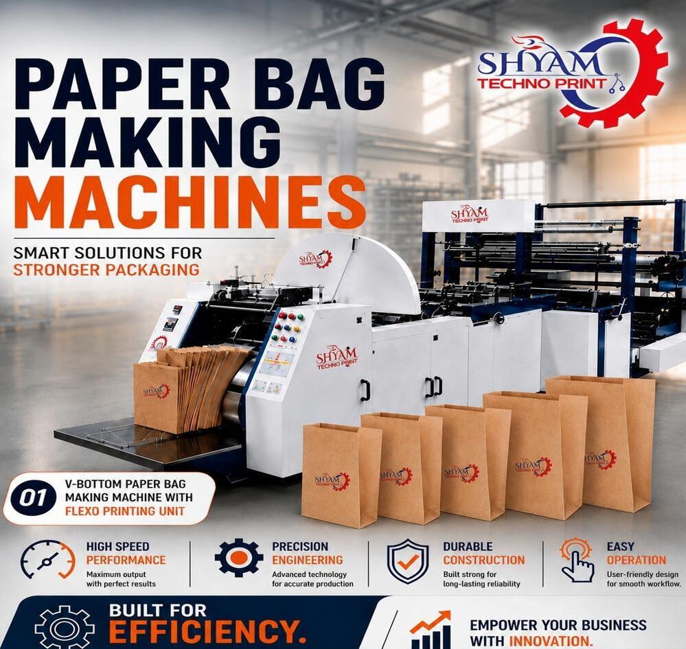 Paper Bag Making Machine - Automatic Grade: Fully Automatic