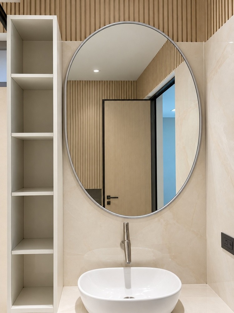 Aluminium Frame Mirror Without Light