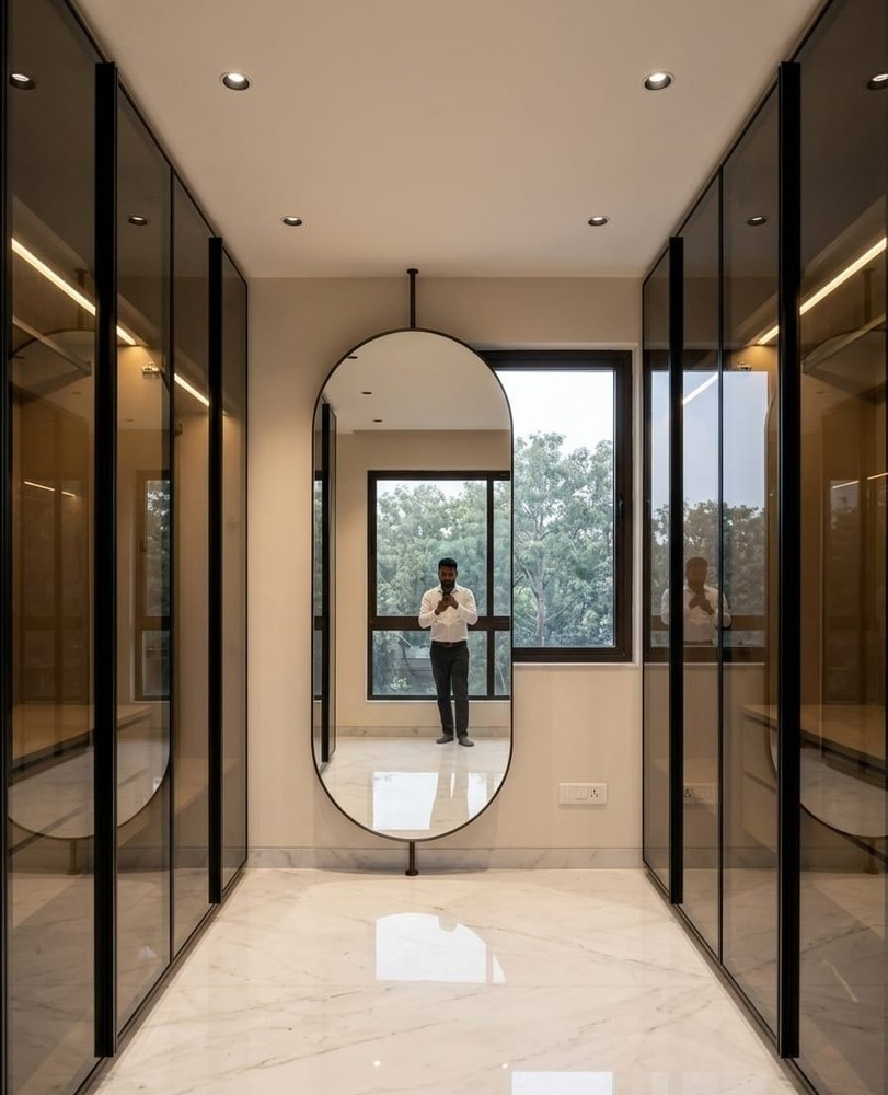Metal Frame Mirror