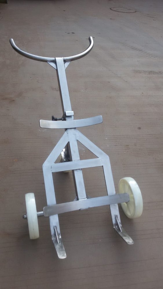 Stainless Steel Drum Trolley