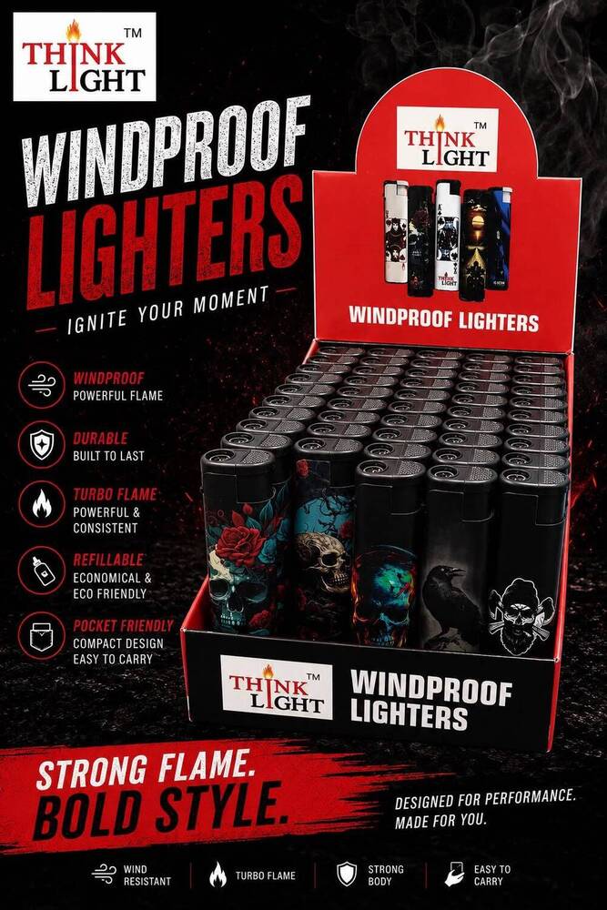 Pocket Friendly Windproof Lighter
