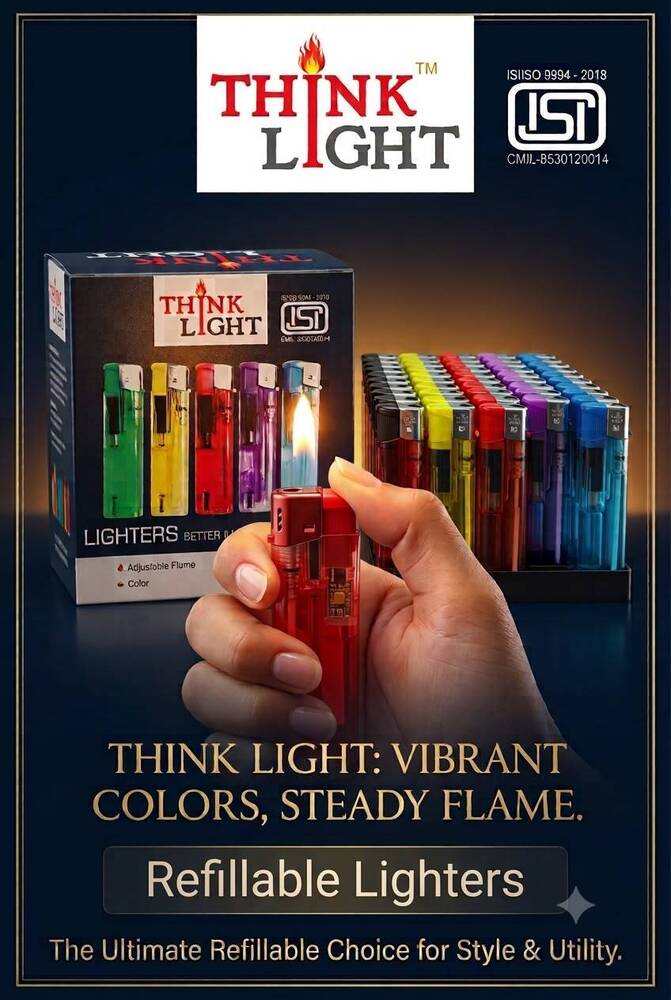 Vibrant Refillable Lighter