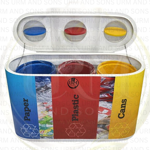 3 Compartment Dustbin