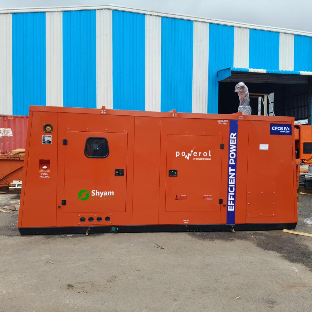 Diesel Generator - Color: Red