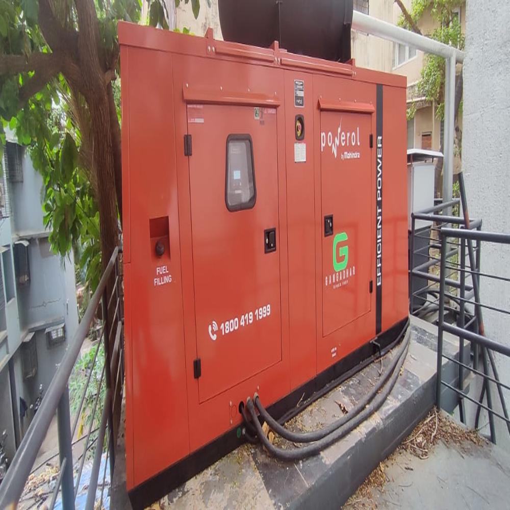 Diesel Generator - Color: Red