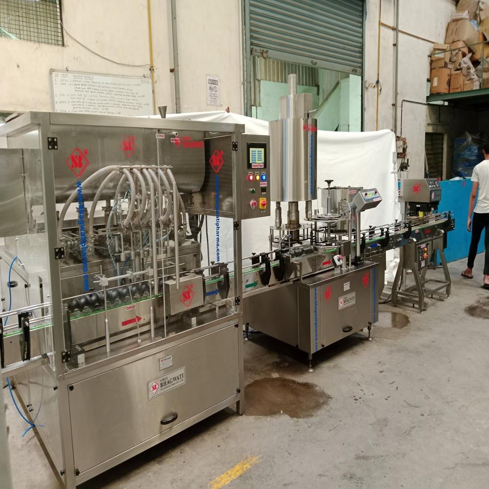 Bottle Filling Machine Automation Panel