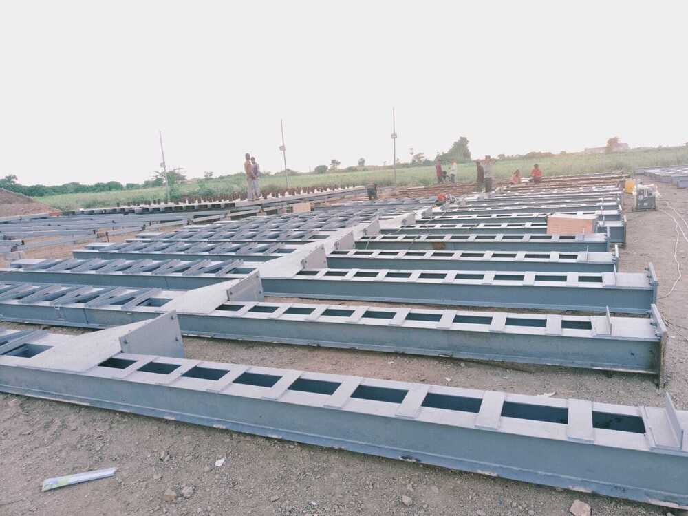 Fabricated Heavy Steel Beams and Columns