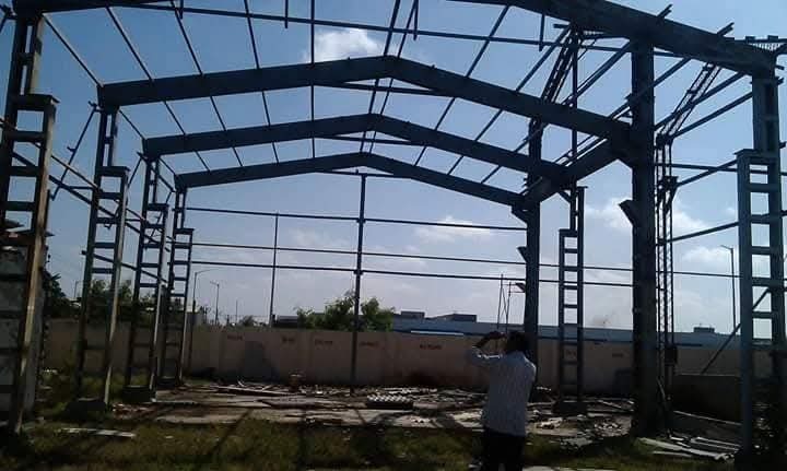 Prefabricated Industrial Steel Shed Structure
