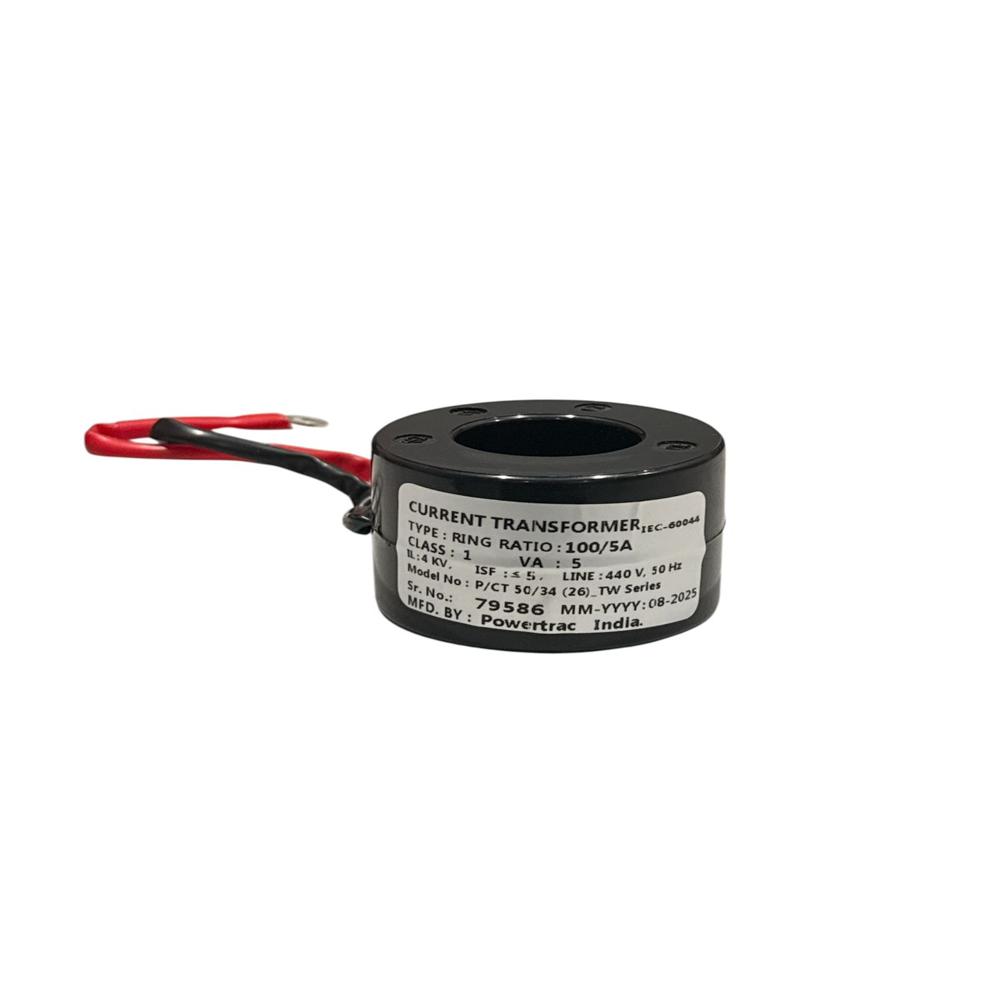 Ring Type Current Transformer 100/5a - Frequency (Mhz): 50 Hertz (Hz)