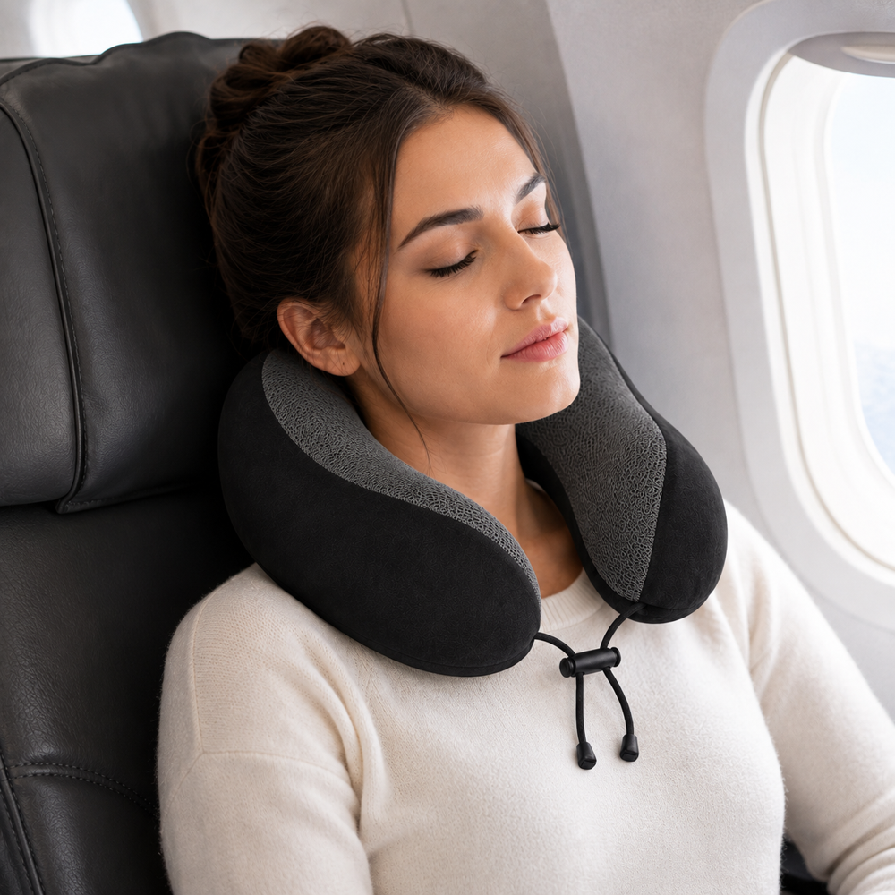 Neck travelling pillow