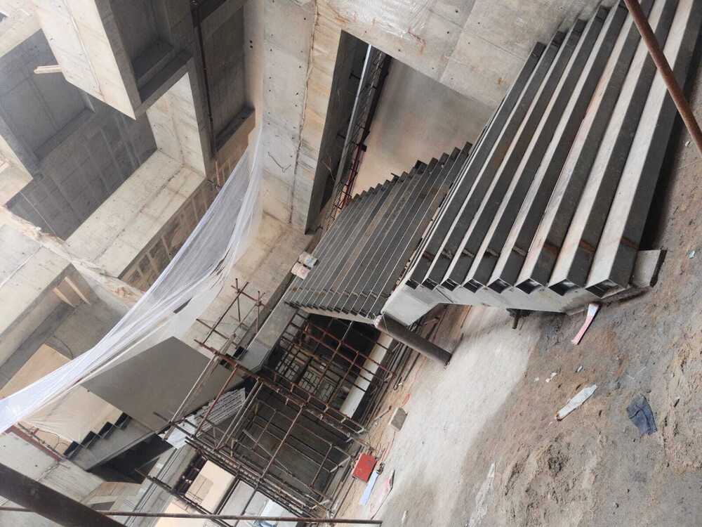 Heavy Duty Fabricated Steel Staircase Framework