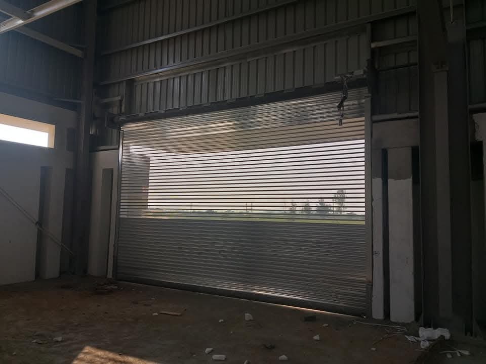 Industrial Motorized Rolling Shutter