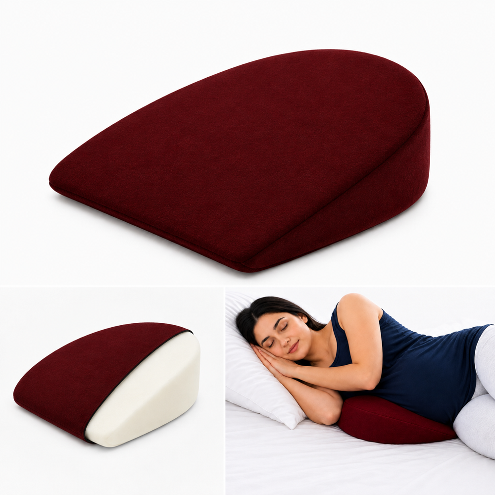 Pragnancy Support Pillow - Color: Wine