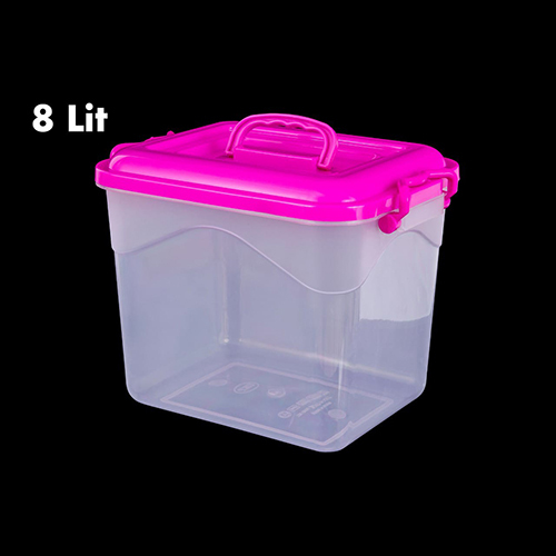 8ltr Plastic Lock And Lock Square Container