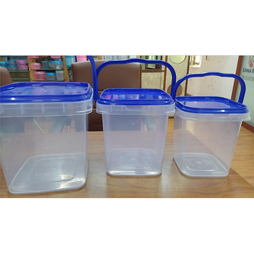 Anamika Square Plastic Container
