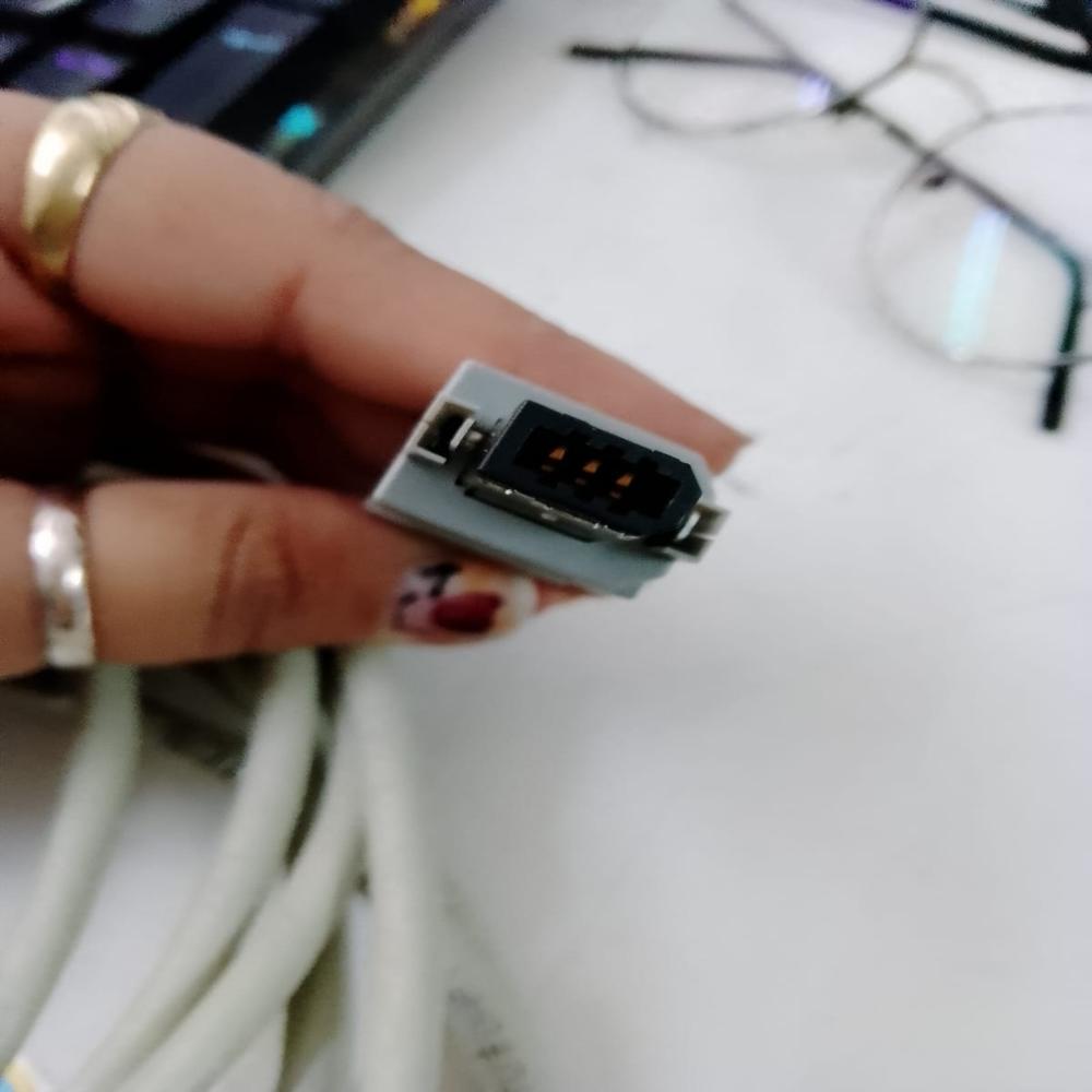 Panasonic Minas A6 Encoder Cable - Pvc Jacket, 4 Core 2 Pair, Shielded, Compact Diameter, Heat Resistant