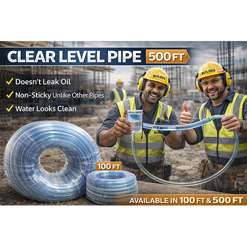 Clear Level Pipe