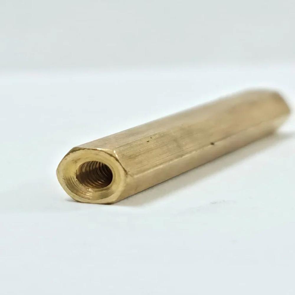 Brass Female Spacer - Color: Golden
