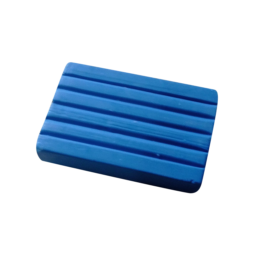 Blue Rectangular Laundry Detergent Cake