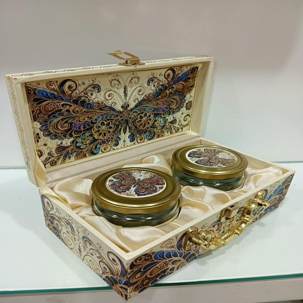 Dry Fruit Jar Set Of 2