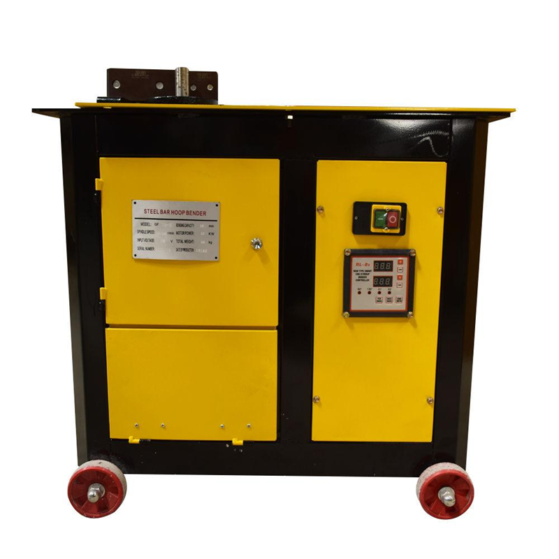 Tmt Bar Ring Making Machine Gw20 - Color: Yellow/Red/Orange/Blue