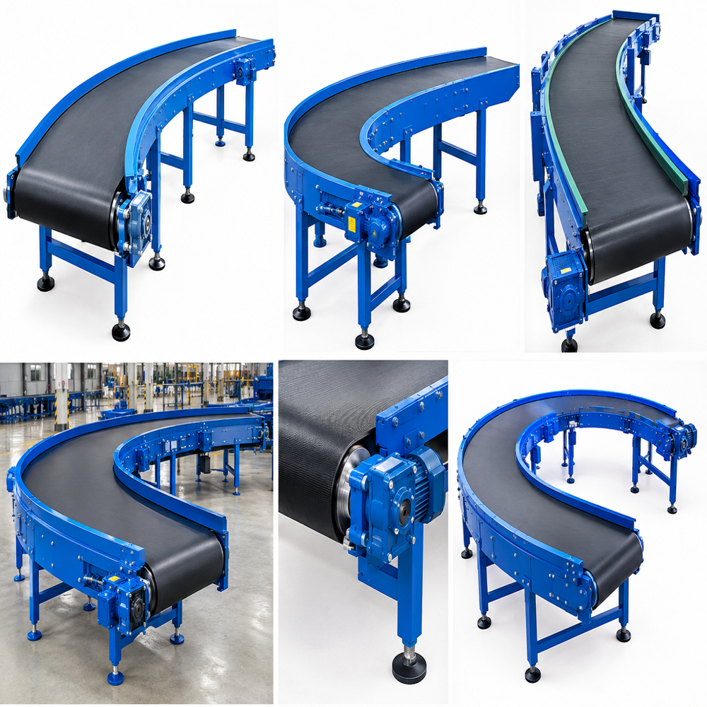 industrial Curve Belt Conveyor