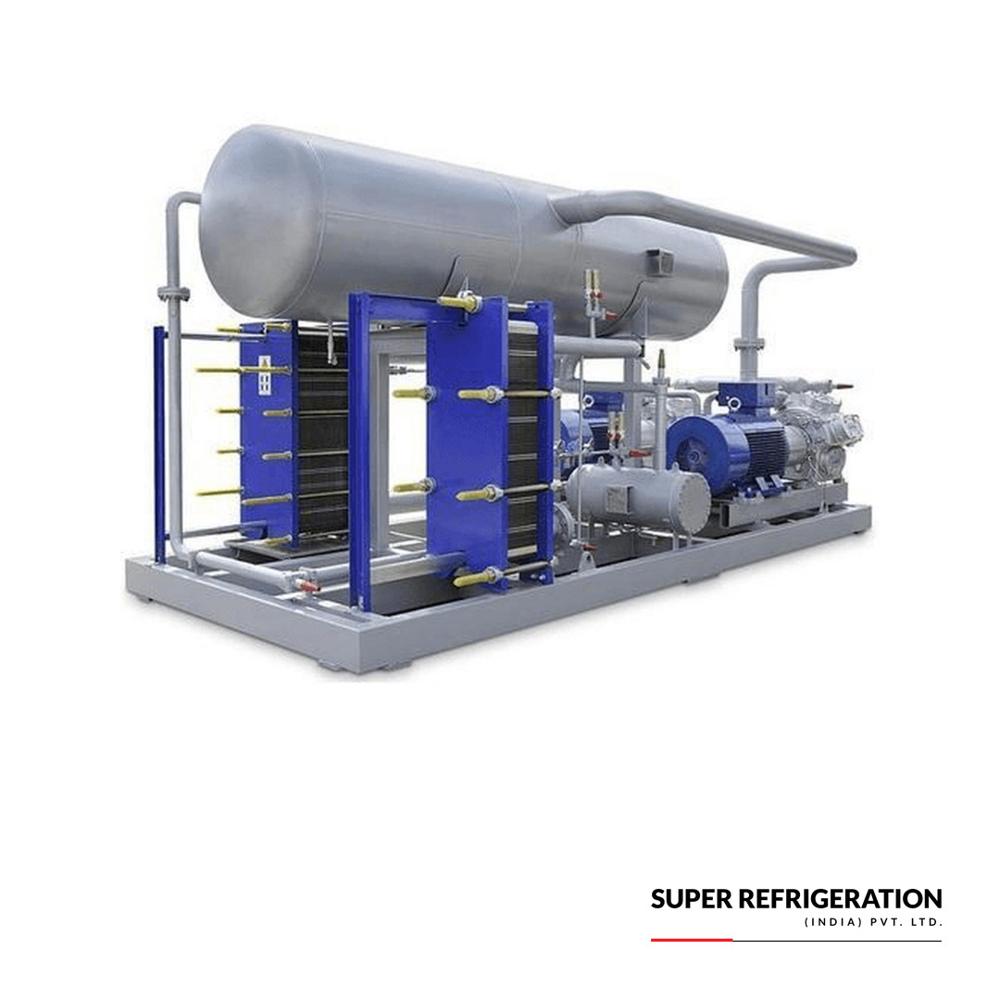 Ammonia Chillers - Compact Skid-mounted Design, Highly Efficient Natural Refrigerant Nh3, Wide Operating Temperature Range - Suitable For Pharmaceutical, Food Processing, And Hvac Applications