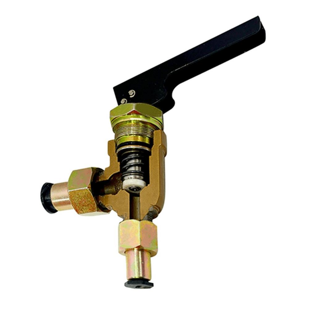 Quick Closing Oil Drain Valve, Weld Connection, For Ammonia - Power: Manual