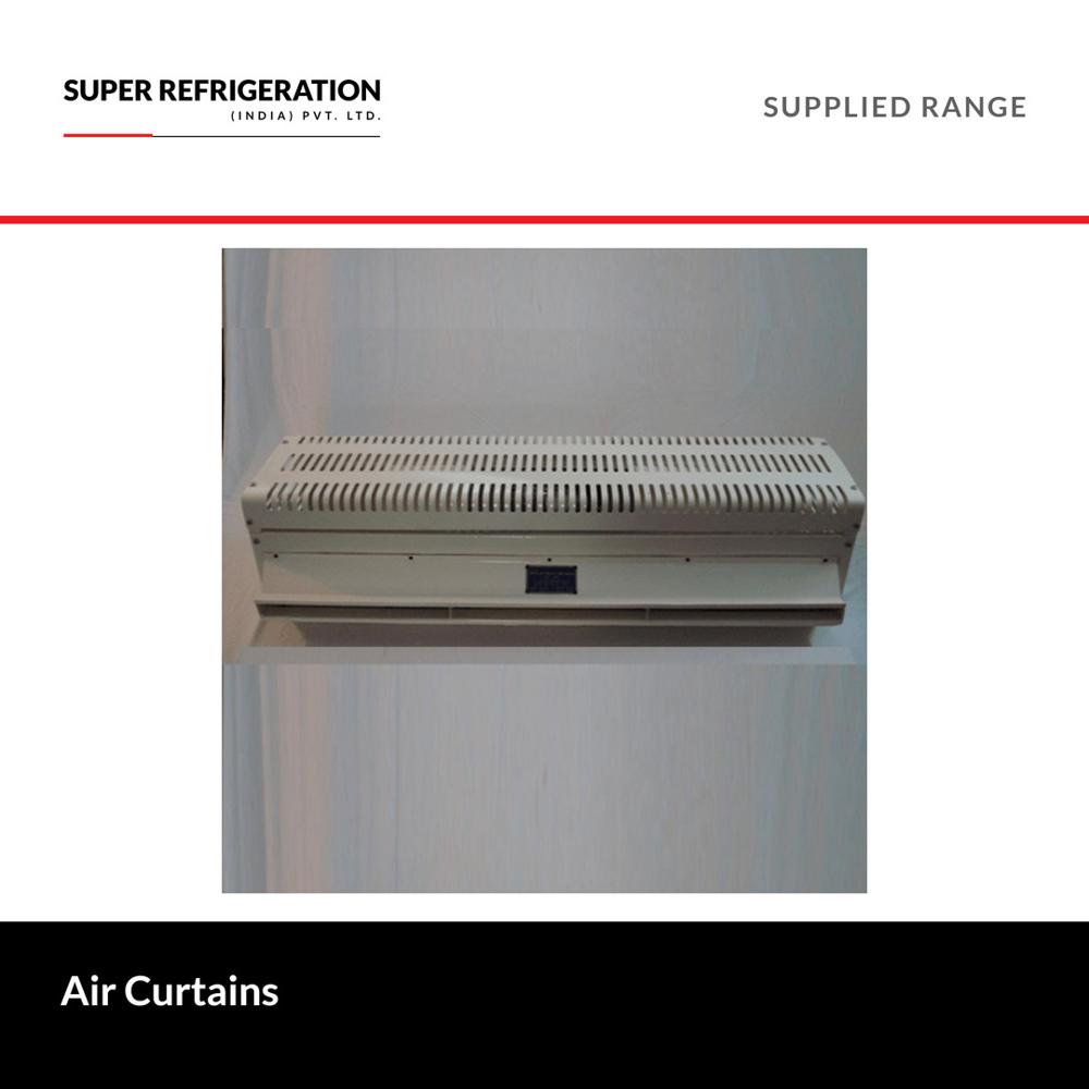 Air Curtains - Color: White