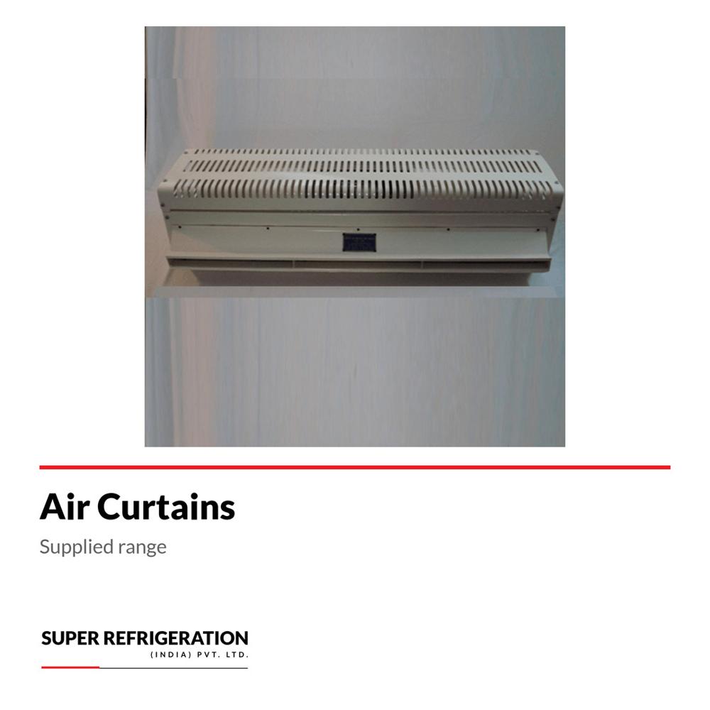 Air Curtains - Color: White
