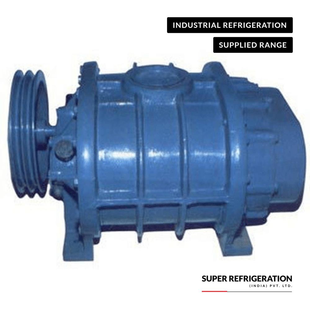 Rotary Air Blower Twin Lobe - Flow Rates 25m3/hr To 400m3/hr, Blue Color, Industrial Application Ready To Install