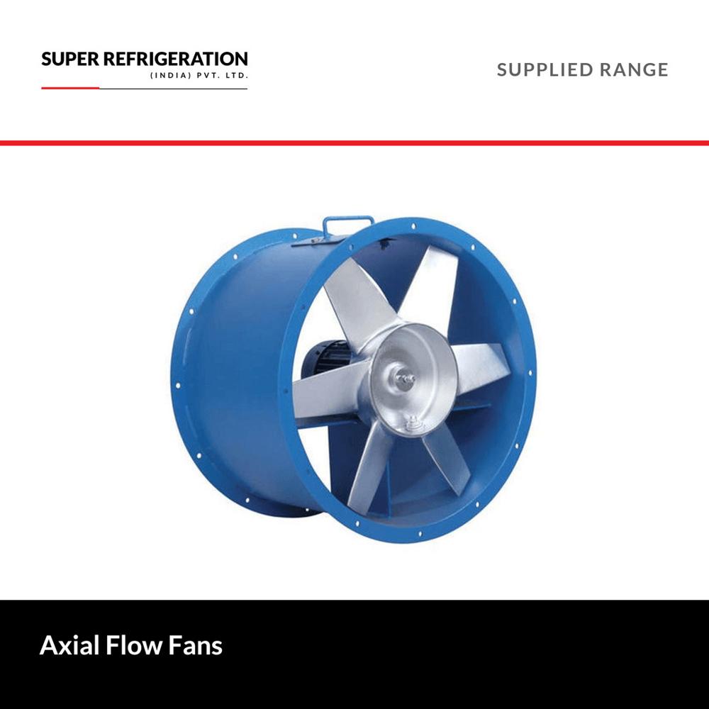 Axial Flow Fans - Capacity: Variable (3000 To 60