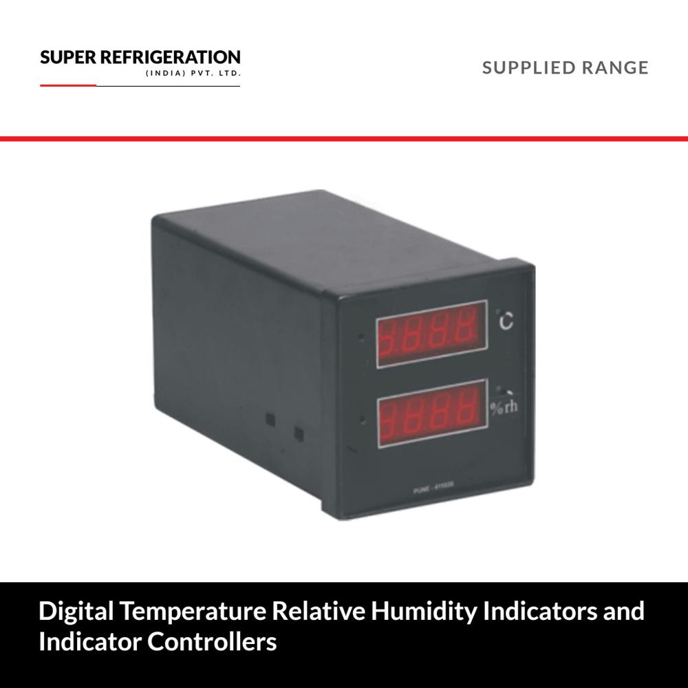 Digital Temperature Relative Humidity Indicators - Application: Cold Storage