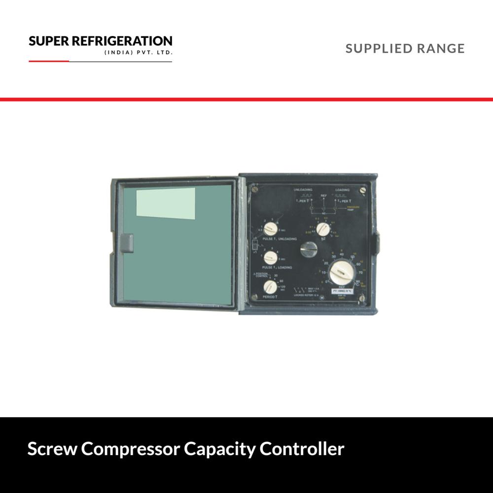 Screw Compressor Capacity Controller - Color: White