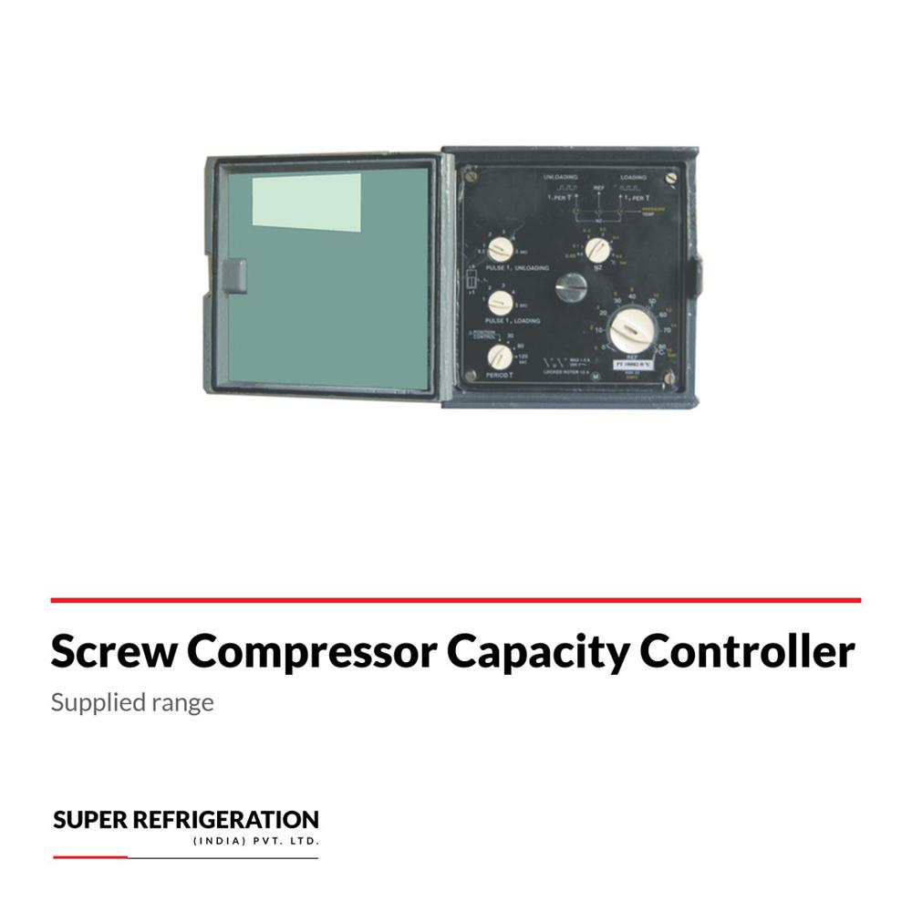 Screw Compressor Capacity Controller - Color: White