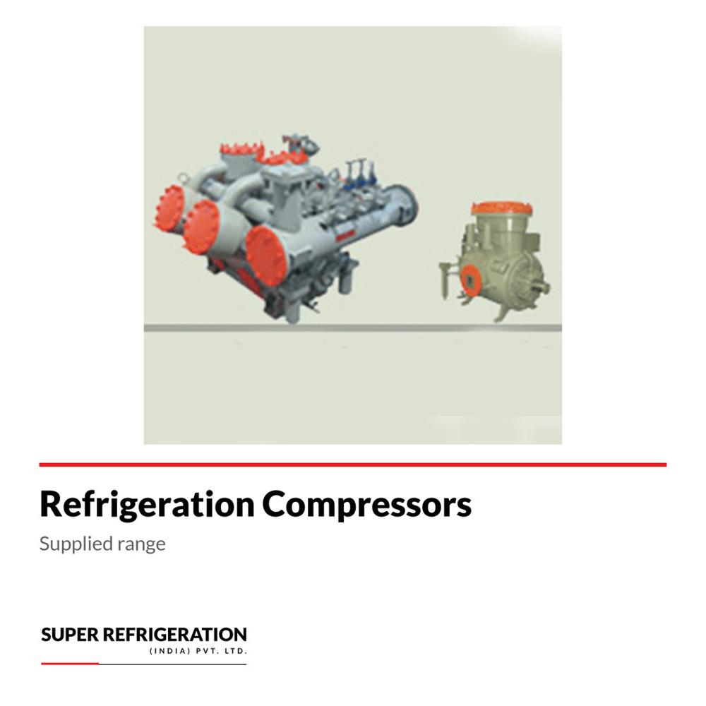 Refrigeration Compressors - Color: Blue