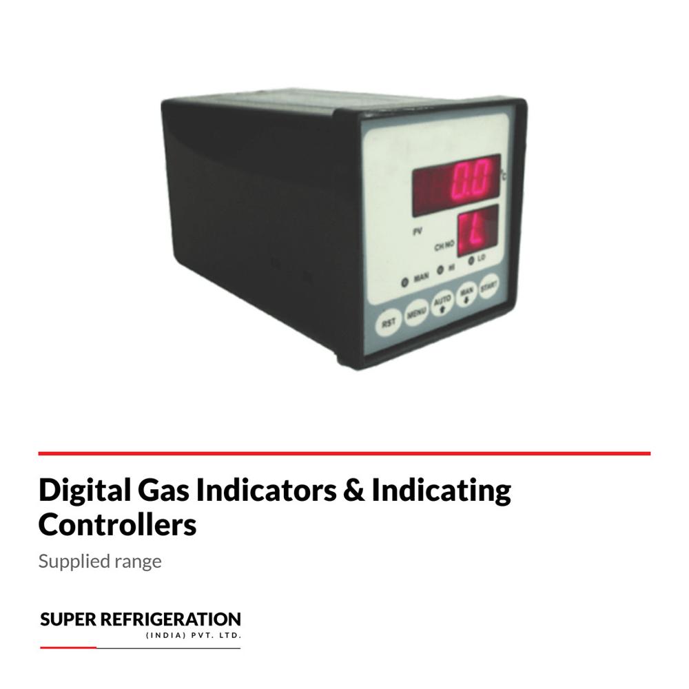 Digital Gas Indicators And Indicating Controllers - Application: Cold Chain