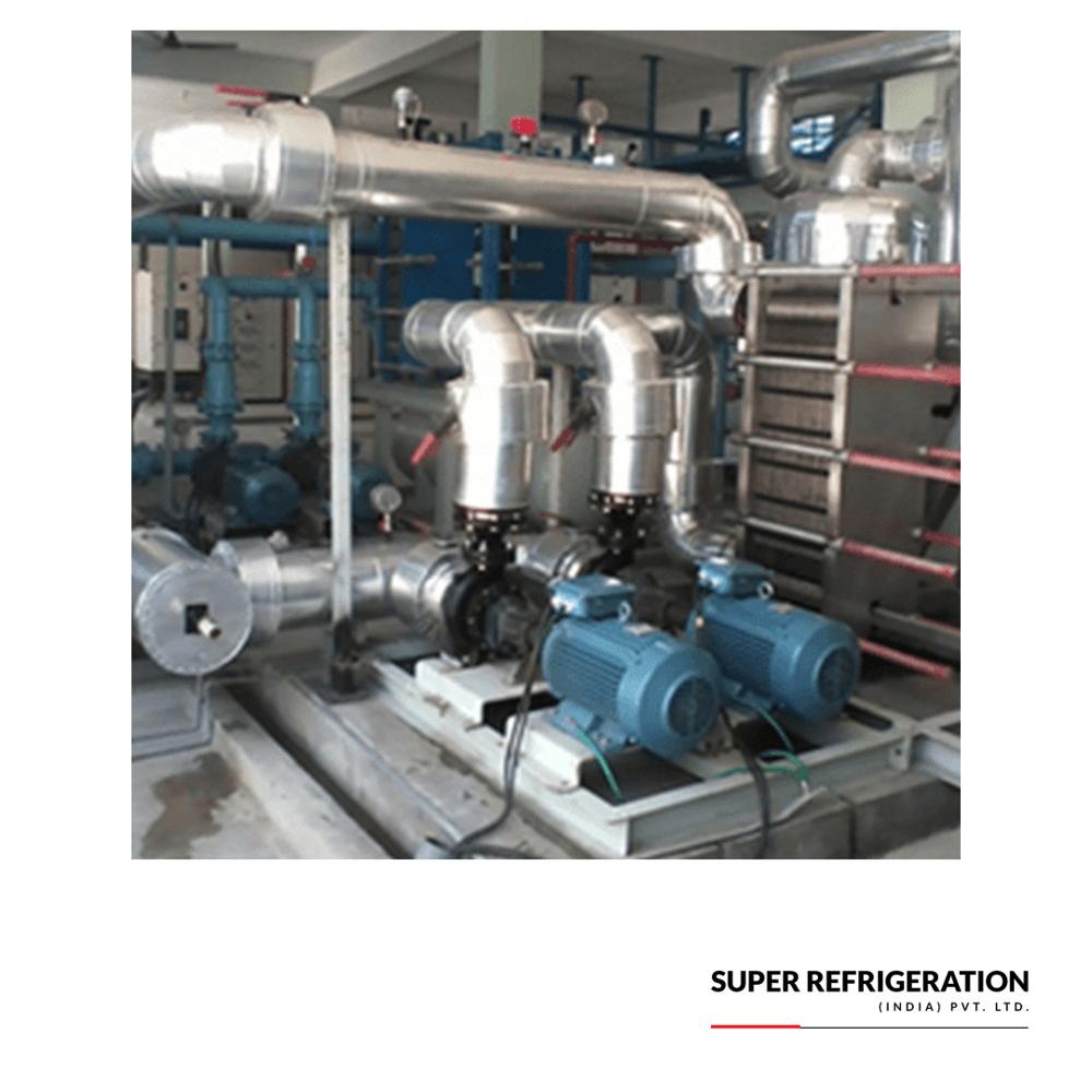 Ammonia Refrigeration System For Breweries - Climate Type: Tropical/temperate